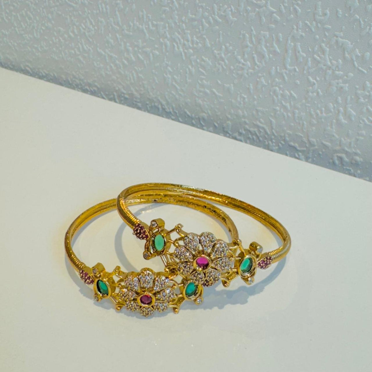 Ornate floral kada