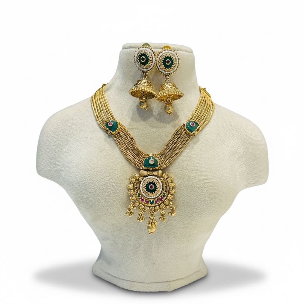 Ethereal bridal Chain Necklace