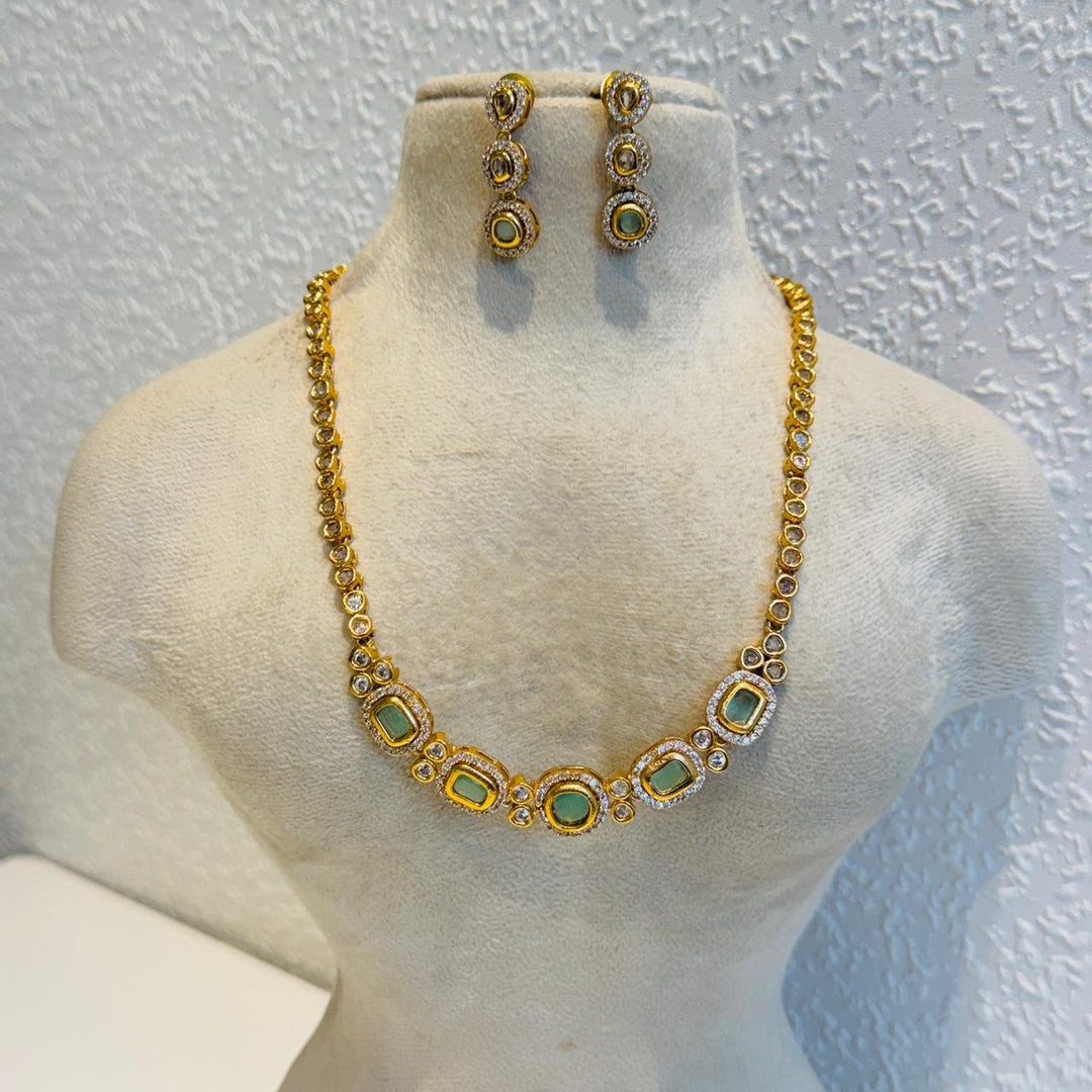 Sought Mint AD Stone Long Chain