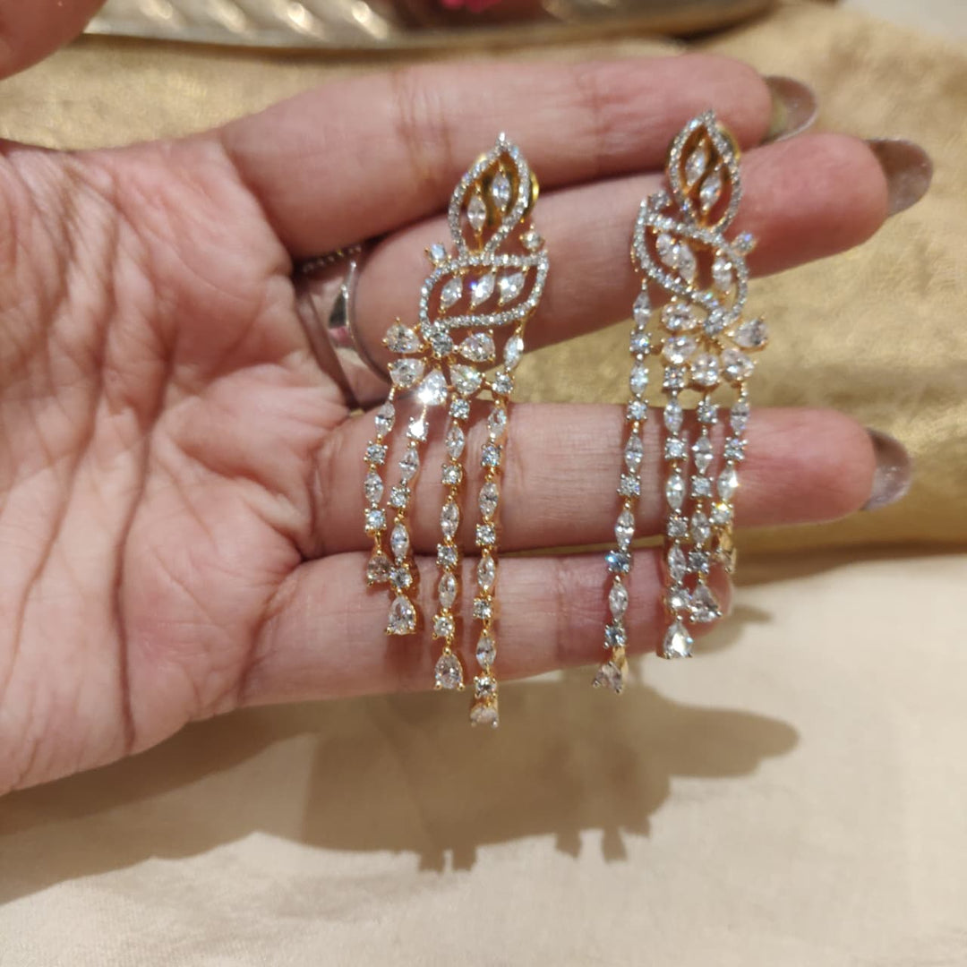 Enchanting AD Stone Droplet Earring