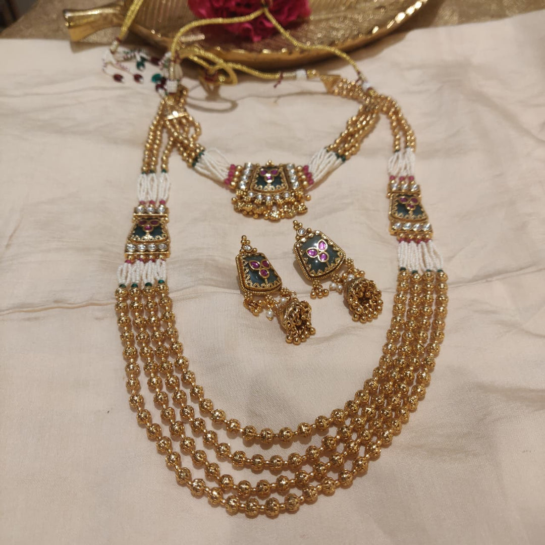 Timeless Layer Bridal Necklace choker full Set
