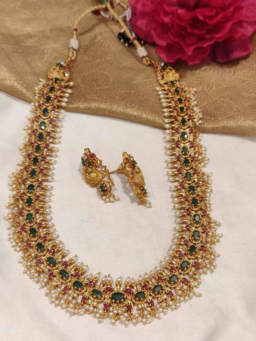 Premium AD Long Necklace
