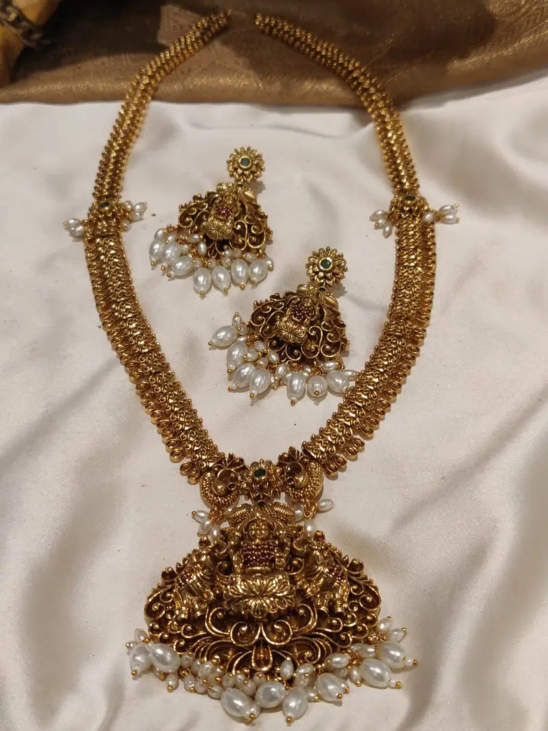 Premium Temple Long Necklace
