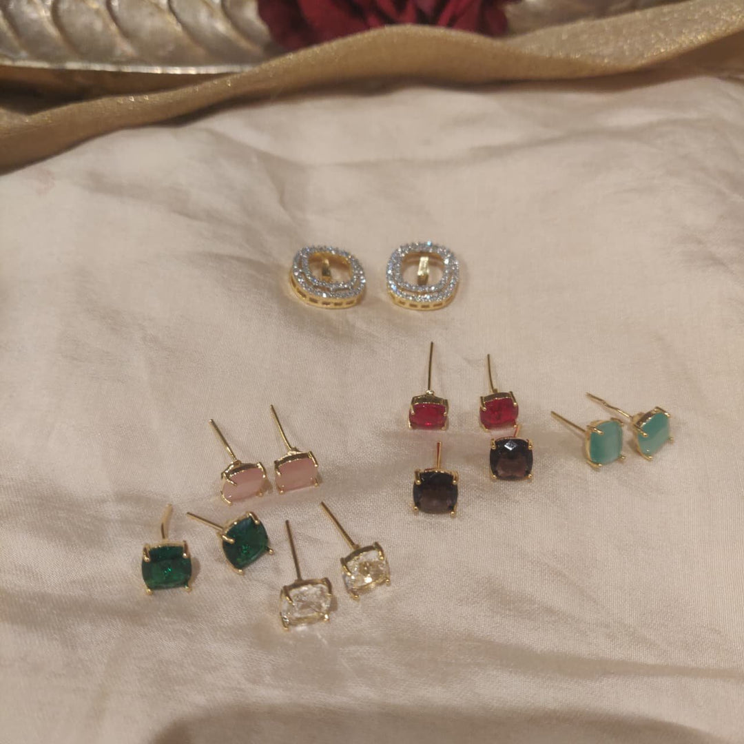 Delicate Changeable Stone Earring